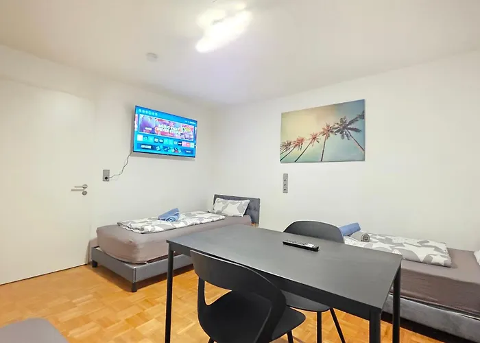 Quarto em Acomodações Particulares Wohnreich Mitte - 1b - 2-zimmerwohnung Blaustein